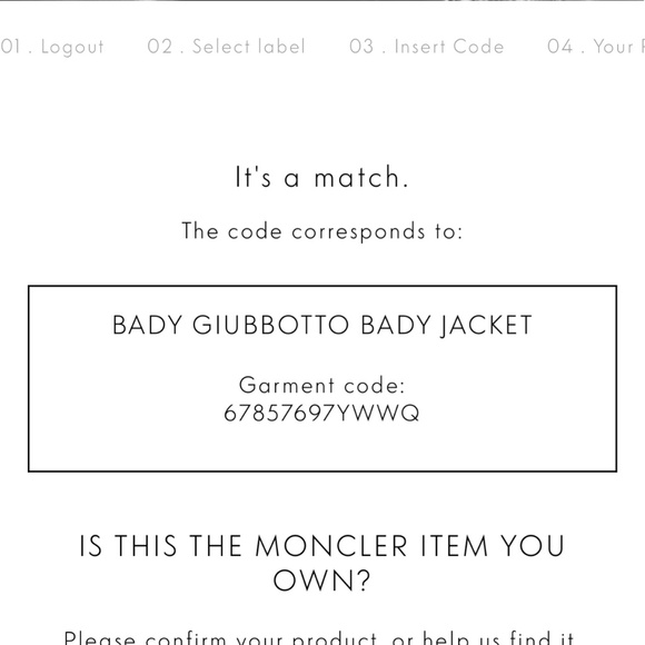 Moncler Bady Giubotto Light Blue Down/Puffer Jacket - Picture 4 of 6